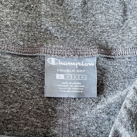 Champion Double Dry Heather Gray Workout Leggings - Lined Warm - Women’s Large - Picture 11 of 11